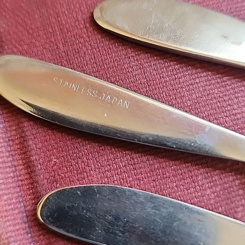 Vintage Set Of 6 Cocktail Spreaders Japan